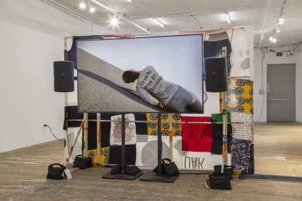 Martine Syms, Loot Sweets (Installation View), via Bridget Donahue