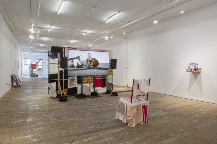 Martine Syms, Loot Sweets (Installation View), via Bridget Donahue