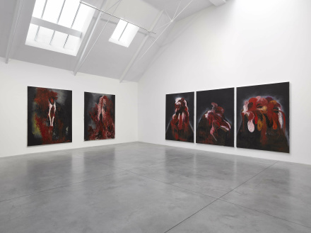 Anish Kapoor (Installation View), via Lisson