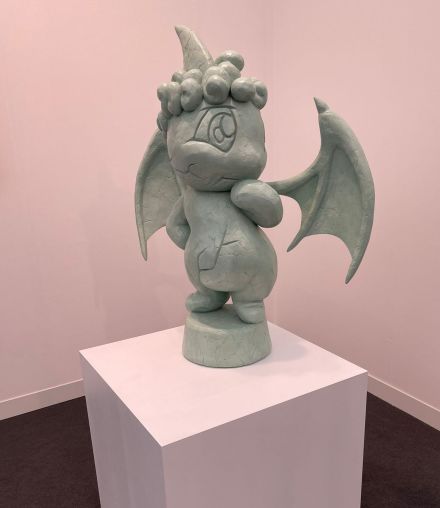 Bunny Rogers at Societe, via Art Observed