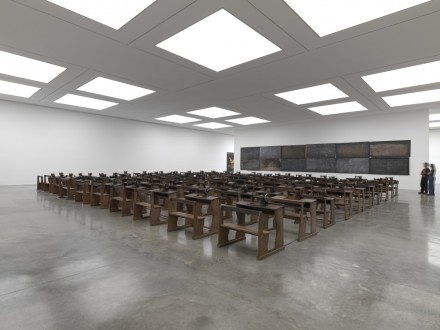 Ibrahim Mahama, Capital Corpses (2019-2021), via White Cube