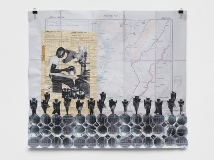 Ibrahim Mahama, PARD(WM)E III (2021), via White Cube