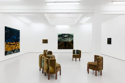 Issy Wood, Trilemma (Installation View), via Carlos Ishikawa