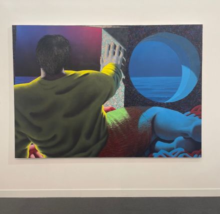 Jordan Kasey at Nicelle Beauchene, via Art Observed
