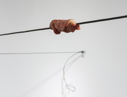 Paul Thek, Untitled (Meat Cables) (1969), via Alexander and Bonin