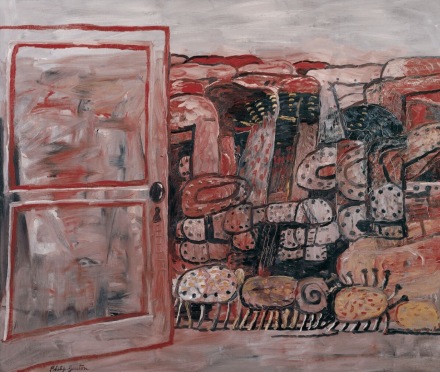 Philip Guston, Entrance (1973), via Hauser & Wirth