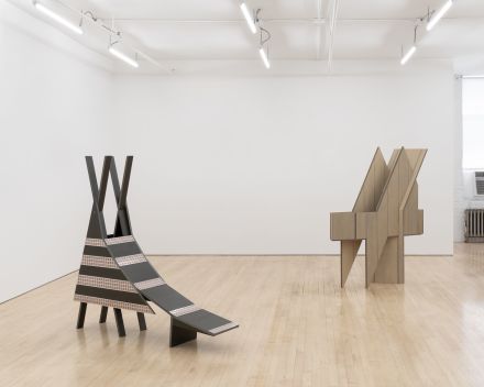 Diane Simpson, Point of View (Installation View), via JTT