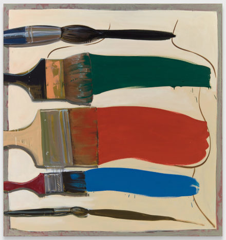 Ella Kruglyanskaya, Brushed On (4WN) (2020), via Bortolami