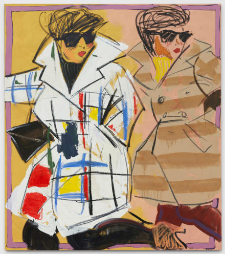 Ella Kruglyanskaya, Entrenched (2020), via Bortolami