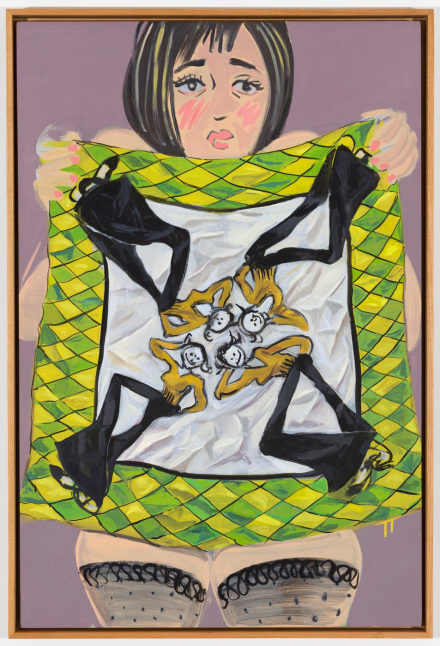 Ella Kruglyanskaya, Untitled (2012), via Bortolami