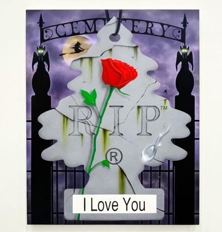 Hank Reavis at New Image Art, via ArtObserved