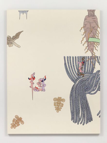 Caitlin Keogh, Waxing Year 1 (2020), via Bortolami