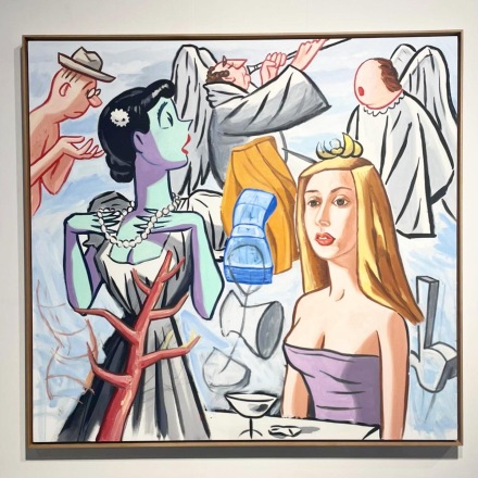 David Salle at Lehmann Maupin