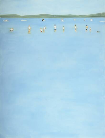 Alex Katz, People (2013), via Thaddaeus Ropac