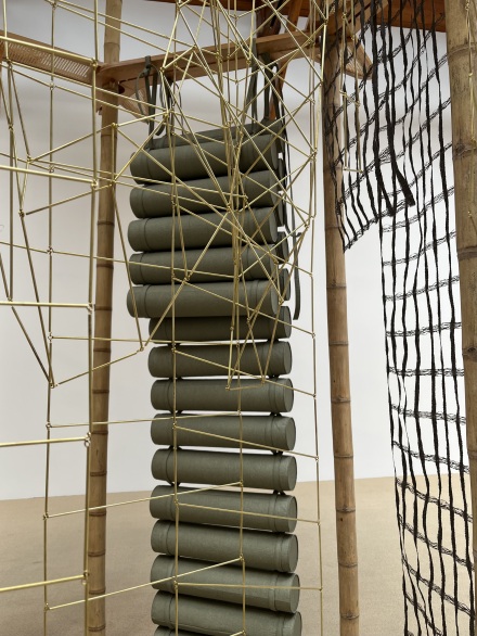 Leonor Antunes at Kurimanzutto