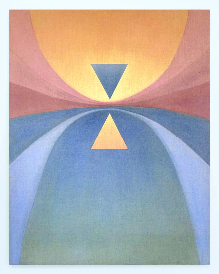 Rachel Garrard, Dynamic Equilibrium (2022), via Colector Galery