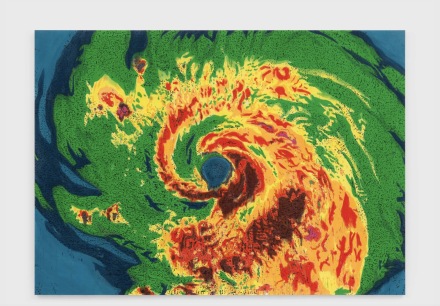 Nate Lowman, Irma (2021), via David Zwirner