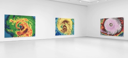 Nate Lowman, Let's Go (Installation View), via David Zwirner