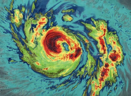 Nate Lowman, Maria (detail) (2021), via David Zwirner