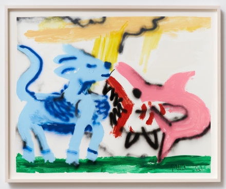 Robert Nava, Dawnbringer Lesson (2021), via Night Gallery