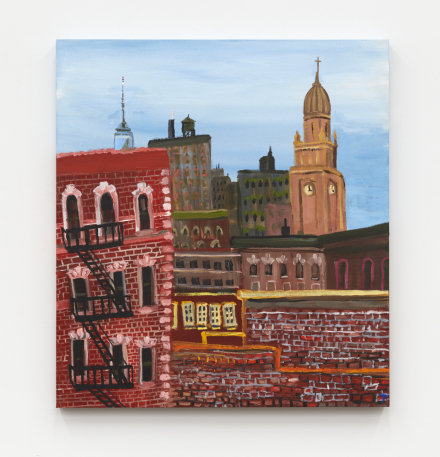 Taboo!, View From My E. 5th St Studio 5th Floor Walkup (2021), via Karma