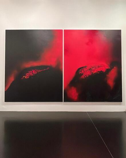 Anish Kapoor (Installation View), via Art Observed