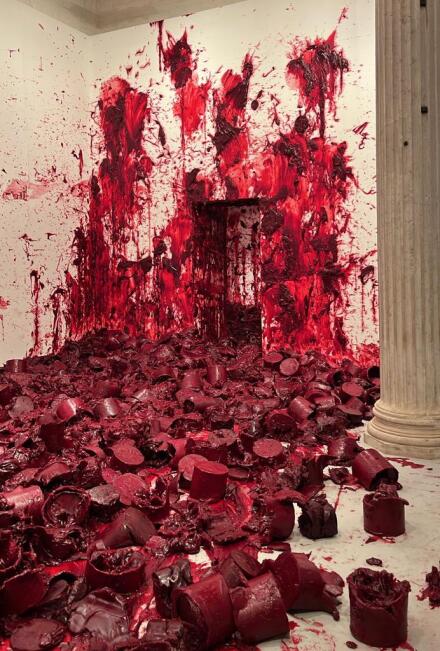 Anish Kapoor (Installation View), via Art Observed