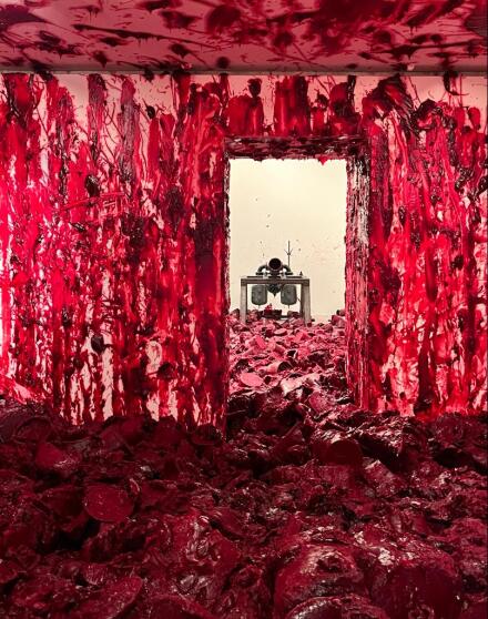 Anish Kapoor (Installation View), via Art Observed