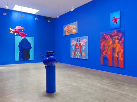 Austin Lee, Like It Is (Installation View), via Jeffrey Deitch