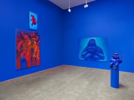 Austin Lee, Like It Is (Installation View), via Jeffrey Deitch