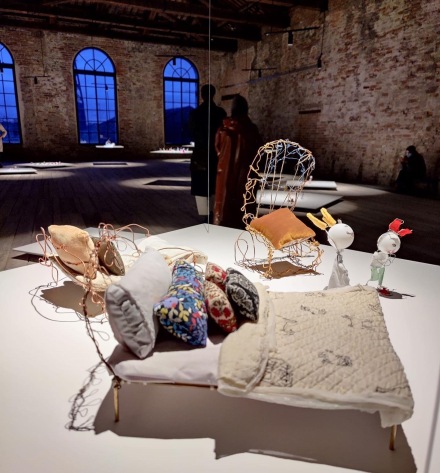 Fusun Onur at the Turkey Pavilion