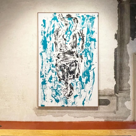 Georg Baselitz at Palazzo Grimani, via Art Observed