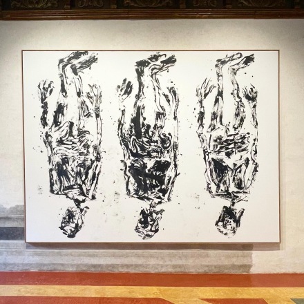 Georg Baselitz at Palazzo Grimani, via Art Observed