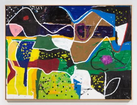 Joe Bradley, Jubilee (2022), via Petzel