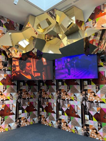 Sonia Boyce, Feeling Her Way (Installation View), via Art Observed