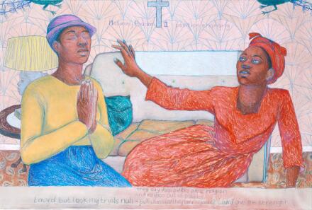 Missionary Position II 1985 by Sonia Boyce born 1962