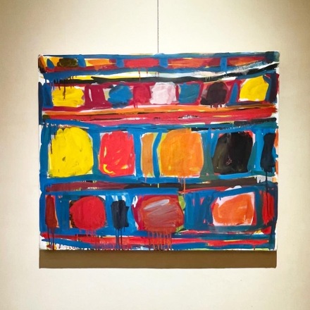 Stanley Whitney at Palazzo Tiepolo Passi, via Art Observed