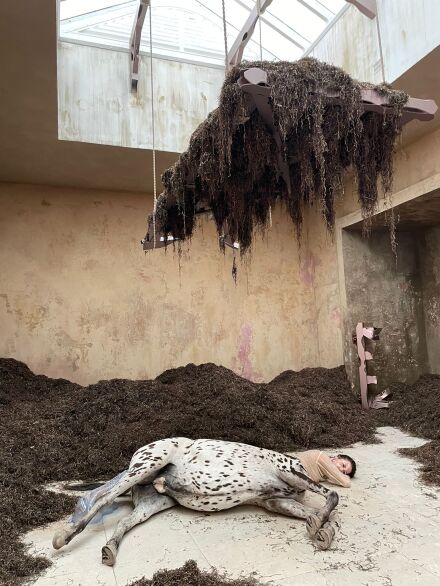 Uffe Isolotto at the Danish Pavilion