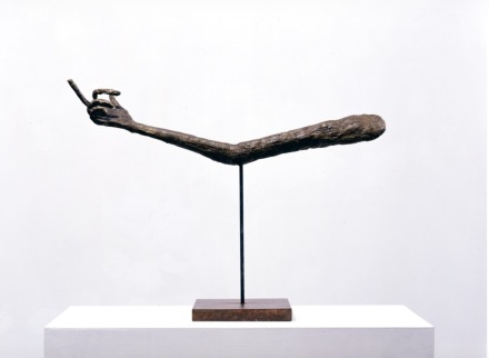 Valentin Carron, La Main (2006), via Eva Presenhuber