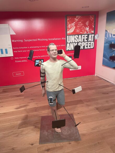 Kenny Schachter at Allouche Benias