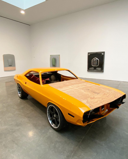 Richard Prince, Hoods (Installation View)