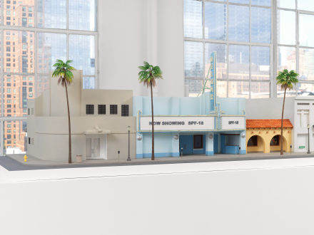 Alex Israel, Sunset Coast Drive (2022), via Greene Naftali