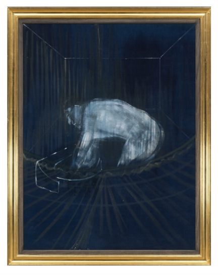 Francis Bacon, Man at a Washbasin (1954), via Skarstedt