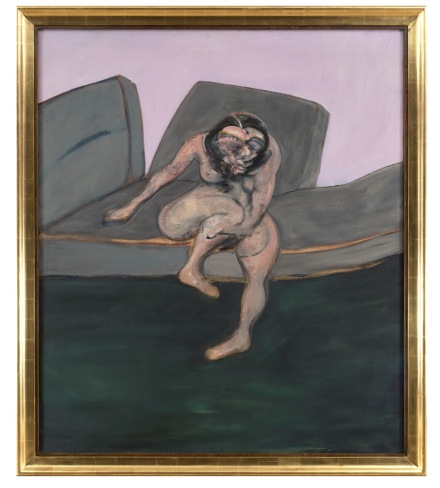 Francis Bacon, Seated Woman (1961), via Skarstedt