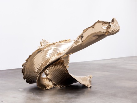 Lynda Benglis, Striking Cobra (2020), via Blum & Poe