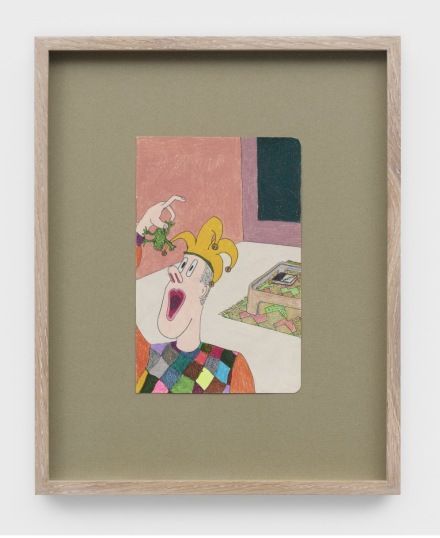 Michael Williams, Untitled (Frog) (2019-2020), via Eva Presenhuber