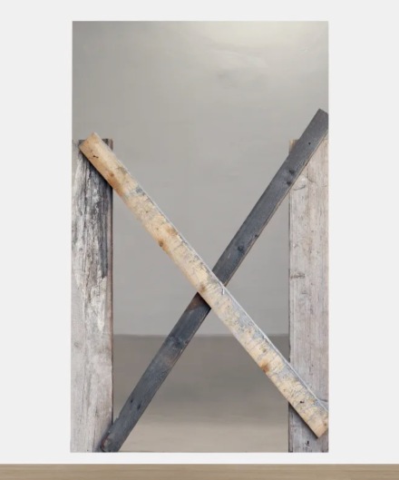 Michelangelo Pistoletto, Passaggio sbarrato (2020), via Simon Lee