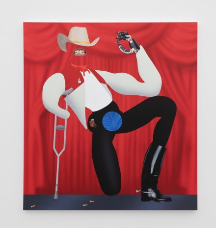 Oli Epp, Dead Center (2022), via Perrotin