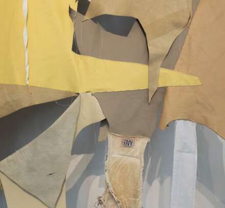 Esteban Ramon Perez, Star Spangled (detail)(2019), via Lehmann Maupin