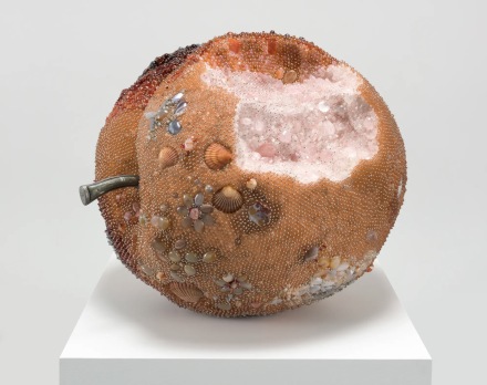 Kathleen Ryan, Bad Peach (Bite) (2022), via Josh Lilley